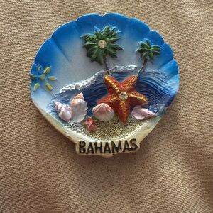 Bahamas Seashell Souvenir Magnet